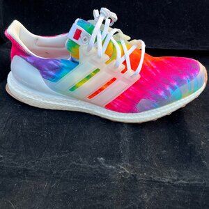 NICE KICKS X ADIDAS CONSORTIUM WOODSTOCK 50 Tie Dye Ultraboost  M 11.5